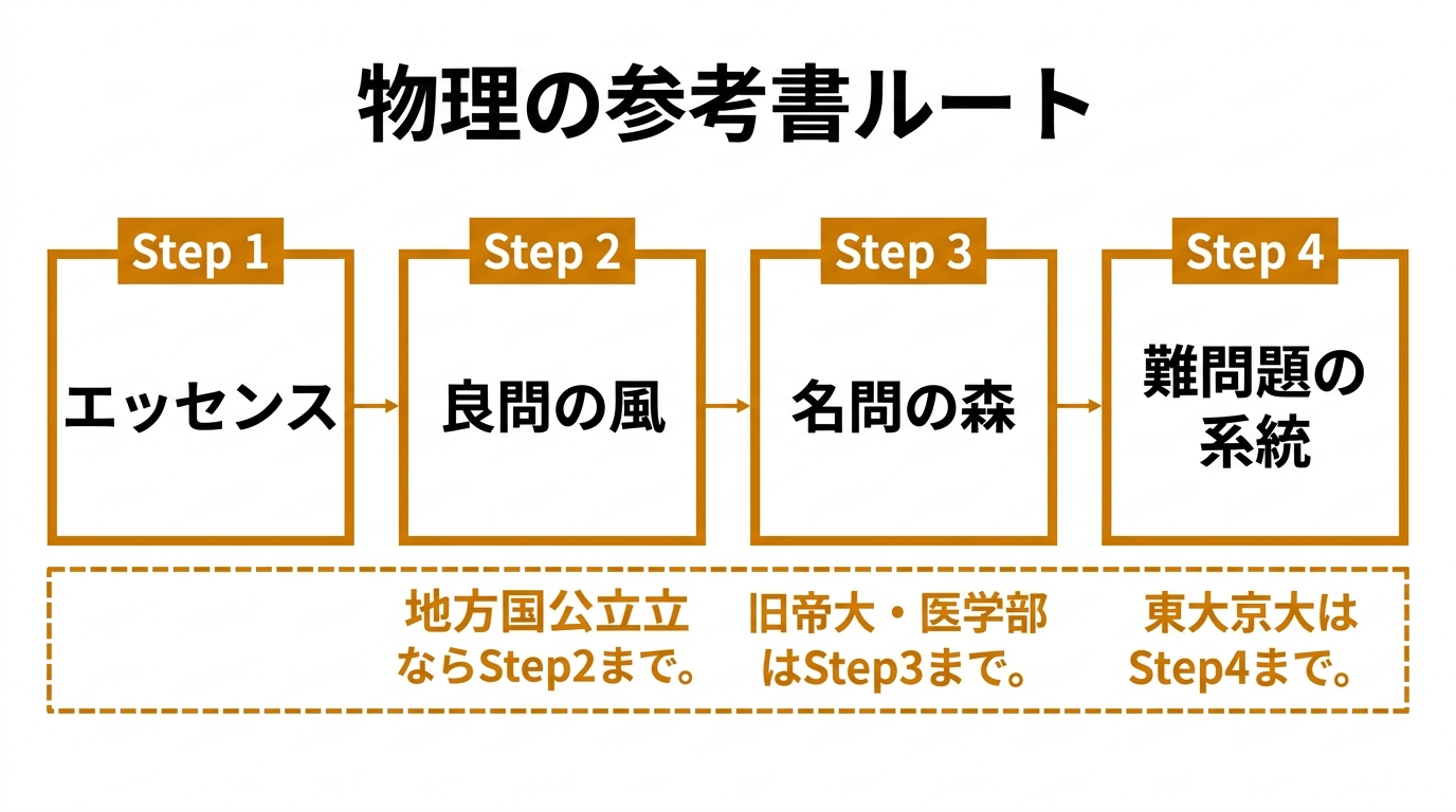 物理の参考書ルート